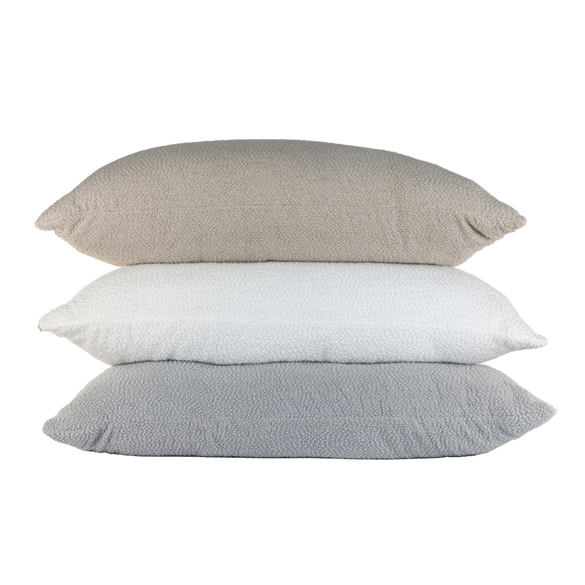 Boucle Nylon Poly Blend Lounge Pillow 28x36