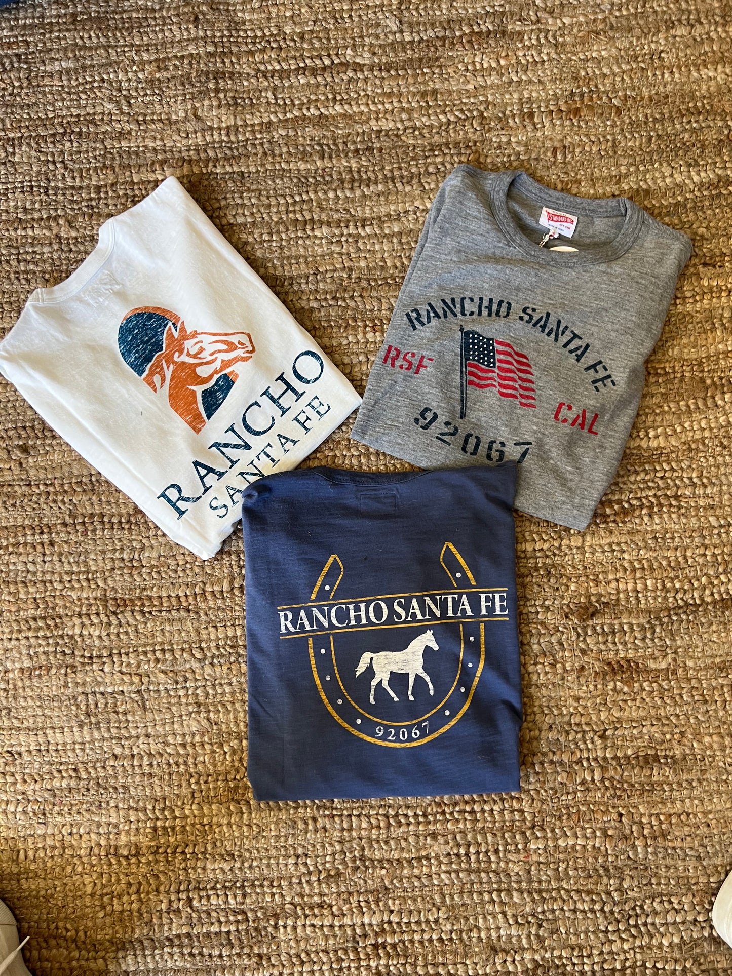 Rancho Santa Fe white Short Sleeve t-shirt by Standard Rec